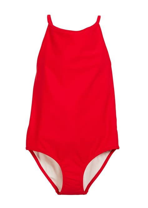 burberry girls sandine check-trim one-piece swimsuit size 3-14|Burberry Girls Sandine Check.